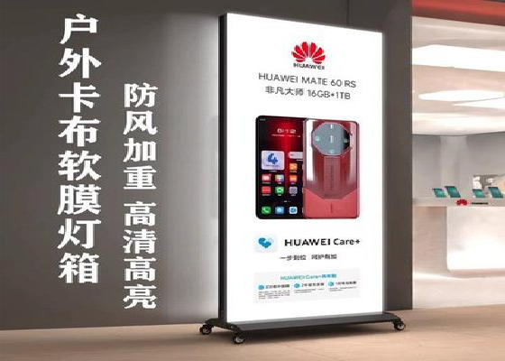 浮梁户外防水灯箱的应用特点及适用范围。
