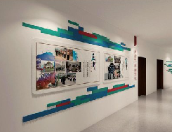 浮梁企业文化墙用什么材料好？