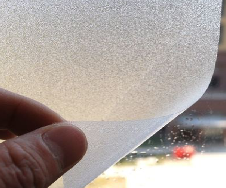 浮梁玻璃门外面粘广告用什么材料好？